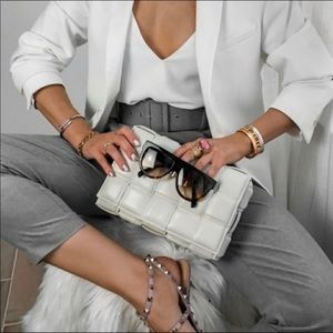 Zara belted trousers